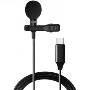Мікрофон петличний MicroPhone Type-C із затискачем
