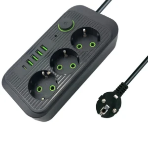 Подовжувач Power 4USB+Type-C 4m