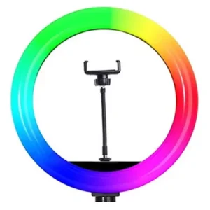 Кільцева Led Лампа 26 см MJ26 RGB