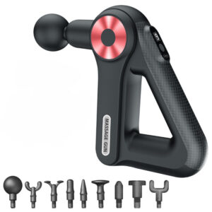 Ручний масажер для м'язів RIAS Massage Gun SL-8891 9 насадок