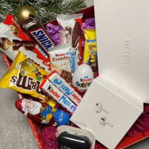 Подарунковий бокс Apple Watch Ultra 2 + AirPods Pro 2 + Kinder